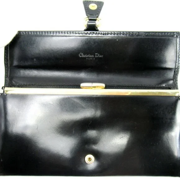 AuthenticDior Purse Wallet Leather